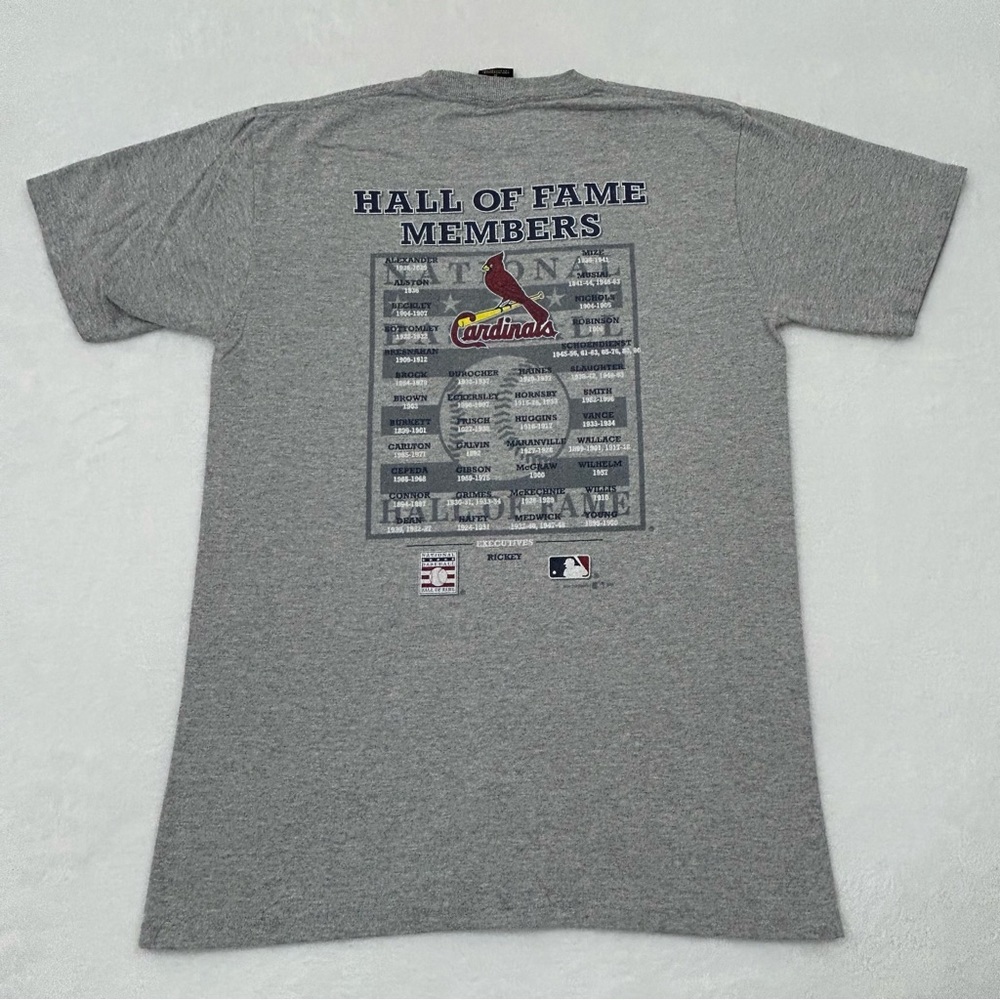 Vintage 06 Gear For Sports St. Louis Cardinals Hall Of Fame Members Shirt Mens M